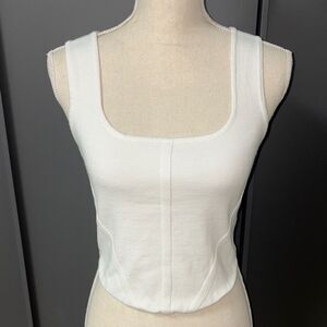 House of Harlow 1960 knit corset Top